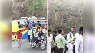 सरकार के रोक के बावजूद महाराष्ट्र से एमपी की सीमा में आ रही हैं बसें, यूपी जा रही बस के एक्सीडेंट से खुली पोल