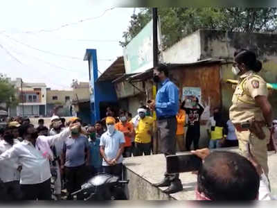 lockdown in parbhani: परभणीत होऊ लागला लॉकडाउनला विरोध; कारवाईसाठीही तयार