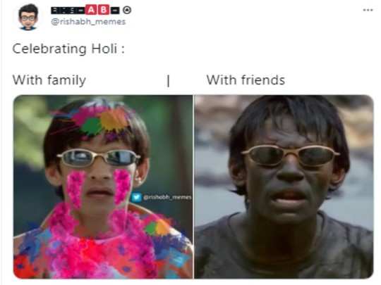 Memes: सबसे बड़ा धोखा तब होता है जब Holi वाले दिन दोस्त...                                         