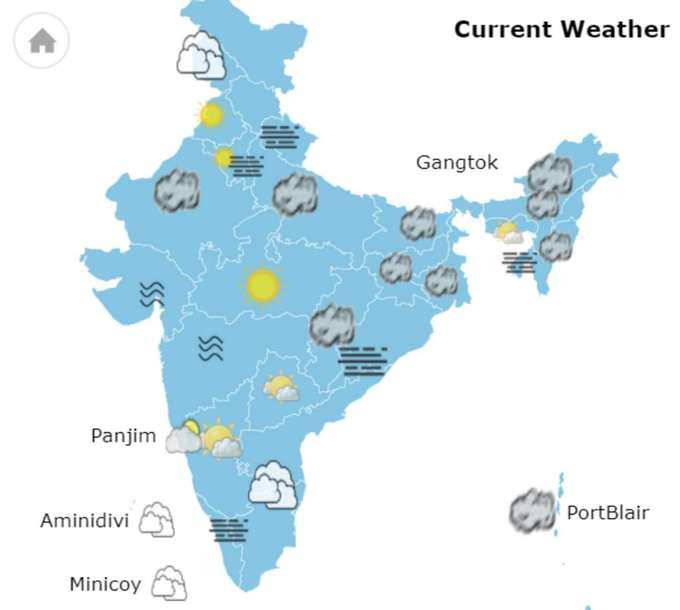 होली पर पूर्वोत्‍तर भारत में खूब बरसेंगे बदरा