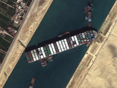 Suez Canal Crisis: भारतीय चालक दल की लापरवाही से स्‍वेज नहर में फंसा विशालकाय जहाज? जांच रिपोर्ट में अहम खुलासा