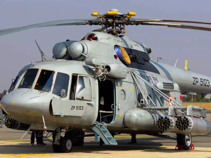 ​मणिपुर में Mi-17V5 हेलीकॉप्टर की तैनाती