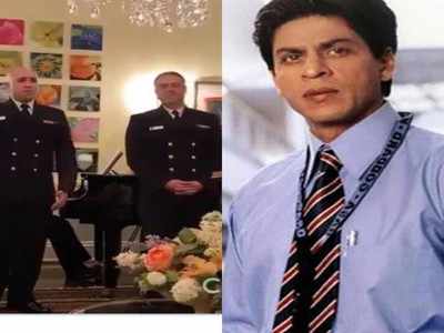 अभिमानास्पद! यूएसच्या नौदलाने गायलं स्वदेस चित्रपटातील गाणं, शाहरुख खानने केलं खास ट्वीट