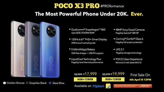 Poco X3 Pro Price Price And Specifications