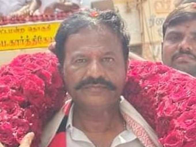 இவர்தான் திமுக வேட்பாளர் கார்த்திகேயன்!