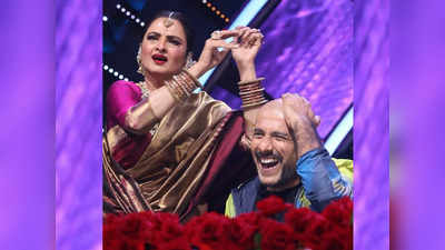 Indian Idol 12: रेखा ने विशाल ददलानी के सिर पर बजाया तबला, गुपचुप दिया बड़ा सरप्राइज