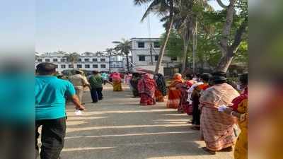 শেখ সুফিয়ানের সঙ্গে বচসা কেন্দ্রীয় বাহিনীর, বুথে ঢুকতে বাধা