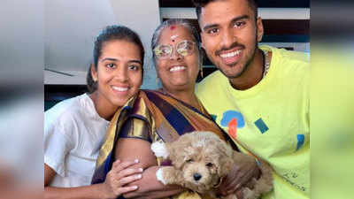 Washington Sundar Photo With Family: वॉशिंगटन सुंदर के टेस्ट डेब्यू और डॉग में खास कनेक्शन? तस्वीर के साथ दिया हिंट