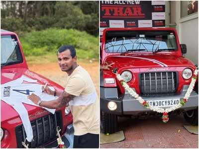 നടരാജന് ആനന്ദ് മഹീന്ദ്രയുടെ വിലപിടിപ്പുളള സമ്മാനമെത്തി; പകരം മറ്റൊരു സമ്മാനം നല്‍കി ഇന്ത്യന്‍ താരം!!