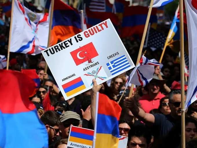 आर्मीनियाई नरसंहार में तुर्की ने 15 लाख लोगों को मारा