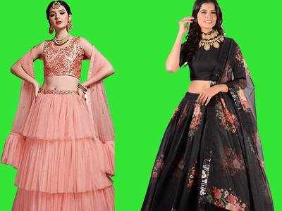 Lehenga Choli : लेटेस्ट फैशन की डिजाइनर Lehenga Choli पहन कर पार्टी में बनें सेंटर ऑफ अट्रैक्शन