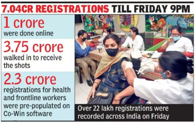 vaccine registration