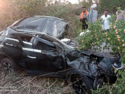 आजोबांसाठी रक्ताची पिशवी आणायला गेलेल्या नातवाचा अपघातात मृत्यू