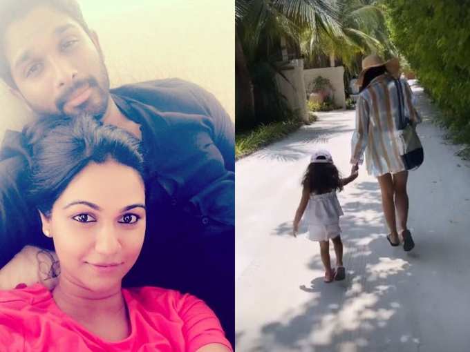 Allu Arjun Maldives Trip