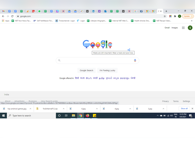 Google Doodle: कोरोना का बढ़ा कहर तो गूगल ने समझाया मास्क पहनने का महत्व