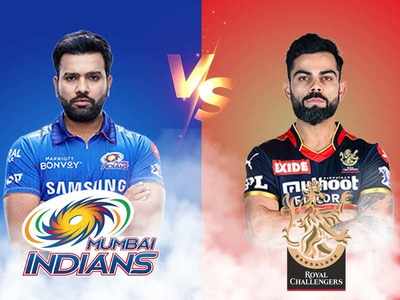 IPL 2021 1st Match MI vs RCB  Highlights : आरसीबीचा मुंबई इंडिन्सवर अखेरच्या चेंडूवर विजय