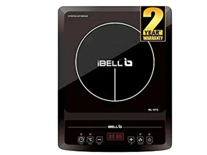 iBELL Hold The World. Digitally! 2000 W with Auto Shut Off and Overheat Protection, BIS Certified Induction Cooktop, Black
