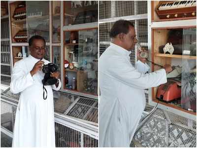 കാഴ്ചയുടെ വിസ്‌മയമൊരുക്കി ഇമ്മാനുവേലച്ചൻ; ശേഖരത്തിൽ പേന മുതൽ അമ്മിക്കല്ലും ഉലക്കയും വരെ, വീഡിയോ കാണാം