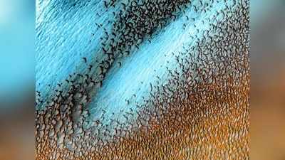 Blue Dunes on Mars: नासा ने जारी की मंगल ग्रह के खूबसूरत नीले टीलों की तस्वीर, आप भी देखिए