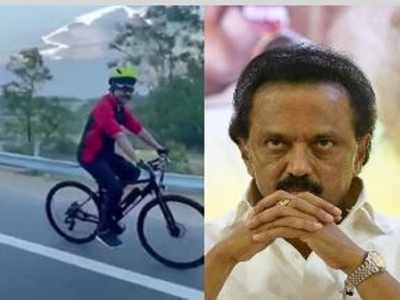 பயப்படாதீங்க தலைவரே, தெம்பா இருங்கன்னு சொன்ன பிகே... சைக்கிளை எடுத்த ஸ்டாலின்