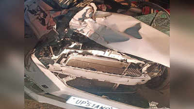 Yamuna Expressway Accident: यमुना एक्सप्रेस-वे पर हादसा, 2 की मौत, 1 घायल