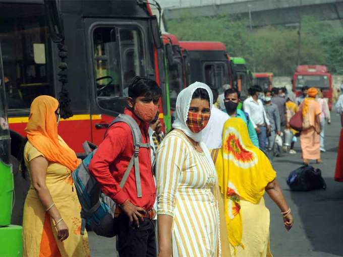 दिल्ली बस अड्डे का रुख