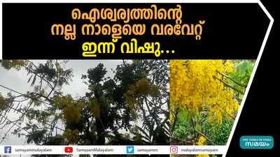 ഐശ്വര്യത്തിന്‍റെ നല്ല നാളെയെ വരവേറ്റ് ഇന്ന് വിഷു