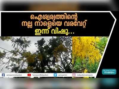 ഐശ്വര്യത്തിന്‍റെ നല്ല നാളെയെ വരവേറ്റ് ഇന്ന് വിഷു