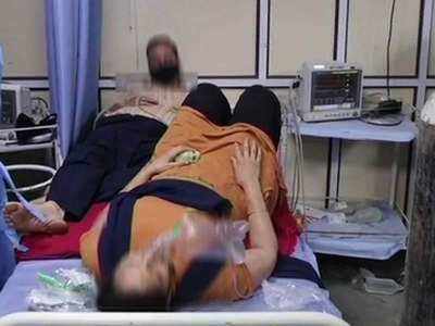 Delhi Corona News : दिल्ली में कोरोना की भयावह रफ्तार, कम पड़ने लगे बेड, LNJP अस्पताल से आईं डरावनी तस्वीरें