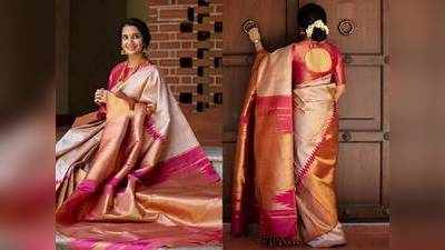 रेशम की इन Sarees की कढ़ाई देखकर हो जाएंगी हैरान, कम दाम में मिल रही बेस्ट क्वालीटी