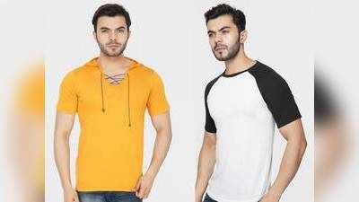 Mens T-Shirt : आज ही स्टाइलिश और कंफर्टेबल टी-शर्ट कम दाम में खरीदें