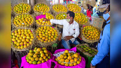 ಮಾರುಕಟ್ಟೆಗೆ ಎಂಟ್ರಿ ಕೊಟ್ಟಿದ್ಧಾನೆ ಹಣ್ಣುಗಳ ರಾಜ..! ಮಾವಿನ ದರ ಕೊಂಚ ಇಳಿಕೆ..