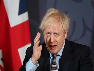 Boris Johnson  भारतात करोनाचे थैमान; ब्रिटनचे पंतप्रधान बोरिस जॉन्सन यांचा भारत दौरा रद्द