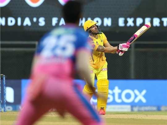 CSK vs RR: சென்னை ரன் குவிப்பு... சமாளிக்குமா ராஜஸ்தான்?