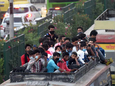 Delhi Lockdown News: लंबे लॉकडाउन, खाने-पीने की दिक्‍कत का डर... जानिए दिल्‍ली में क्‍यों नहीं रुकना चाहते लोग