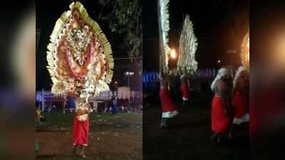 കടമ്മനിട്ട കാവിൽ ഇത് പടയണിക്കാലം; നാടിൻ്റെ നന്മക്കായി കോലങ്ങൾ കളത്തിൽ, വീഡിയോ കാണാം