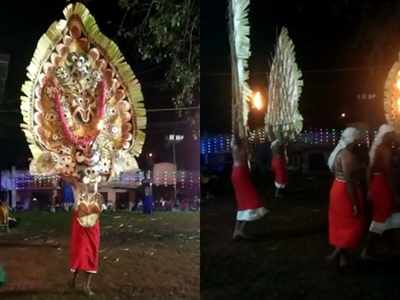 കടമ്മനിട്ട കാവിൽ ഇത് പടയണിക്കാലം; നാടിൻ്റെ നന്മക്കായി കോലങ്ങൾ കളത്തിൽ, വീഡിയോ കാണാം