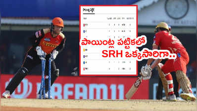 IPL 2021 Points Table‌లో ఒక్క విజయంతో హైదరాబాద్‌ మూడు స్థానాలు పైకి