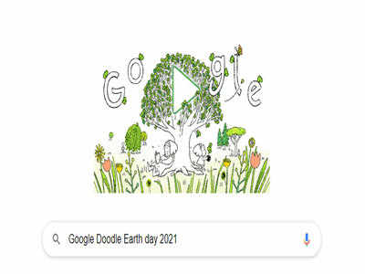 Google Doodle Earth day 2021: गुगलने खास डूडल साकारून लोकांना दिला हा संदेश