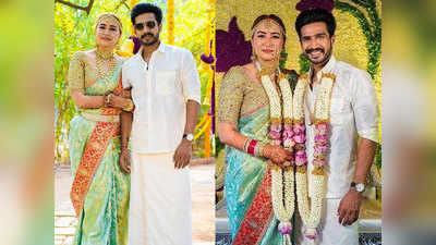 Wedding Photos: ऐक्टर विष्णु विशाल और ज्वाला गुट्टा ने हैदराबाद में रचाई शादी