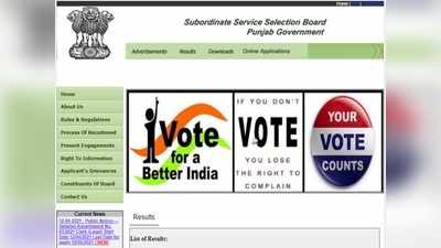 SSSB Punjab Result 2021: असिस्टेंट सुपरिटेंडेंट और WO, PO भर्ती के रिजल्ट जारी, ये है Direct link