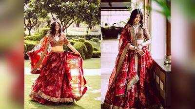 ज्यादा फ्लेयर और हैवी एम्ब्रायडरी वाले खूबसूरत Wedding lehenga, कीमत सिर्फ 3,200 रुपए