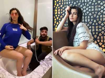 शहनाज गिल के भाई के साथ बाथटब में दिखीं जॉर्जिया एंड्रियानी, वीडियो ने बढ़ाया टेम्‍प्रेचर
