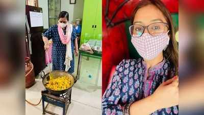 प्रोफेसर मां-बेटी पटना में हर दिन 100 कोविड मरीजों को मुफ्त दे रहीं खाना, घर में खुद से करती हैं तैयार