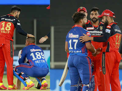 IPL 2021 DC vs RCB: एक धावाने पराभव झाल्यानंतर भावनिक झाला पंत; विराटच्या कृतीने मन जिंकले