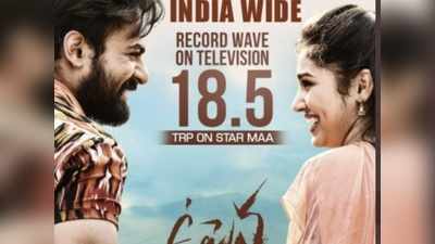 Uppena Trp Rating: ‘ఉప్పెన’లాంటి టీఆర్పీ.. నేషనల్ వైడ్ ట్రెండ్.. దుమ్ములేపిన క‌ృతి శెట్టి-వైష్ణవ్ తేజ్