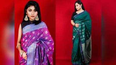 Saree On Amazon : 5,999 रुपए की सिल्क Saree केवल 2,349 रुपए में आज ही खरीदें Amazon से