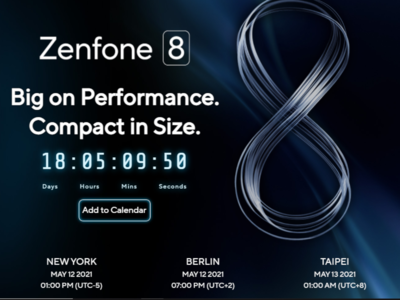 Asus Zenfone 8 Mini के रैम, स्टोरेज और बैटरी से जुड़ी जानकारी लीक, 12 मई को लॉन्च इवेंट