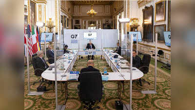 G-7 meeting  जी-७ राष्ट्र समूह बैठक: भारतीय शिष्टमंडळातील दोघांना करोनाची लागण