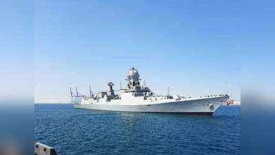 नेवी के ऑपरेशन समुद्रसेतु-II ने पकड़ी रफ्तार, बहरीन से ऑक्सिजन लेकर कर्नाटक पहुंचा पहला युद्धपोत